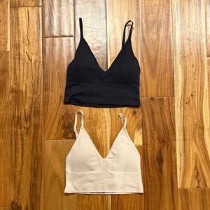 2 x Maidenform Longline Low Back Bralettes